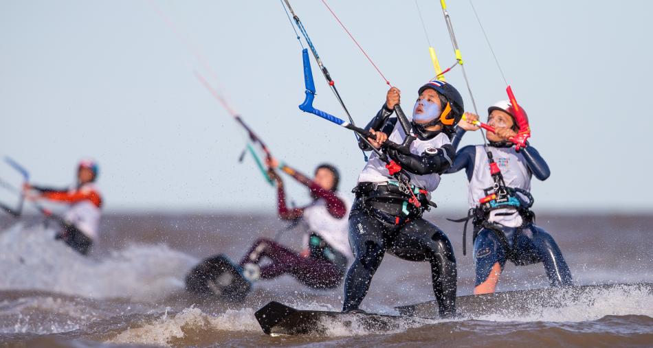 Girl's Kiteboarding